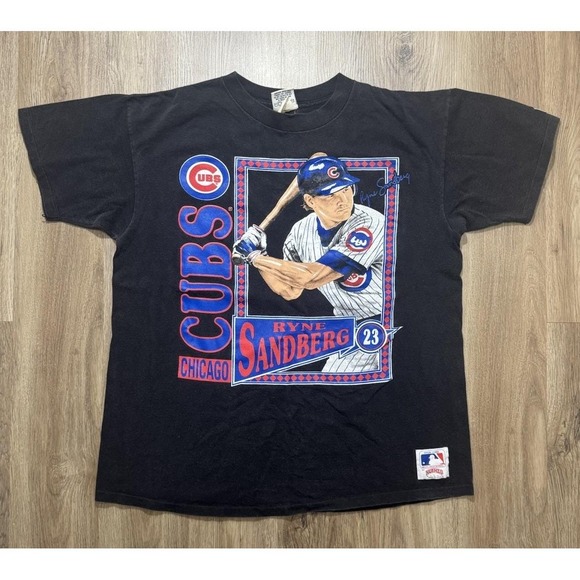 nutmeg mills Other - Vintage Nutmeg‎ Chicago Cubs Ryne Sandberg MLB T Shirt Size XL